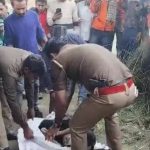 यूपी में मतदान के दौरान पुलिस पर पथराव, वोटिंग के बीच युवती की हत्या