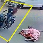 बाइक से गिरी युवती हुई बेहोश ,छत्रीचौक पर चूडी वाले से मारपीट